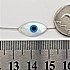 חרוז עיין צדף 17 מילימטר. חור 0.4