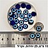 10 ממ, 25 יחידות- להדבקה