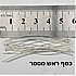 20 יחידות צבע כסף ראש מסמר