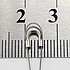 2 יחידות - מסתיר חוט (סוף לולאה). לחוט עד 0.6 ממ