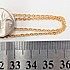 1 מטר שרשרת חוליות דקה