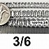 חצי מטר , שטראס זירקונים 3 על 6 מילימטר, rudium plated