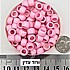 כ-90 חרוזי חבית צבע ורוד עדין. (בייבי)