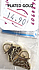 2 תיקי אופנה , בציפוי זהב GOLD PLATED